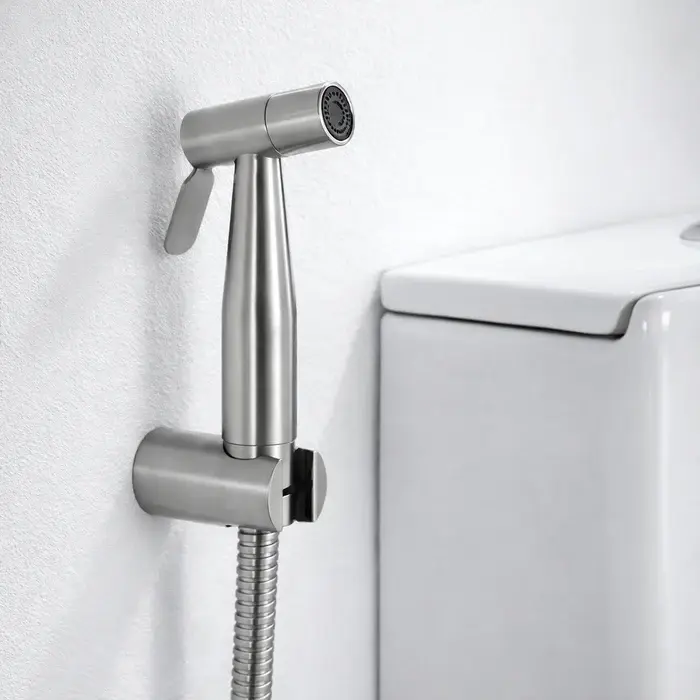 Stainless Steel Muslim Shower Set Silver